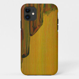 Geel Abstract - Pier iPhone 11 Hoesje