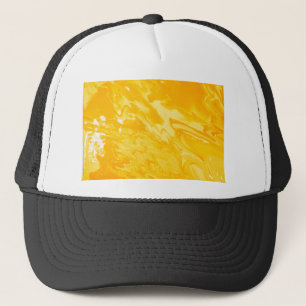 Geel Abstract schilderen Abstracte kunst Abstract Trucker Pet