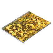 GEEL AUTUMN VERLATEN NOTITIEBOEK (Linkerzijde)