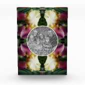 Geel Bearded Iris Flower Creëer Uw Eigen Fotoblokken (Voorkant)