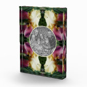 Geel Bearded Iris Flower Creëer Uw Eigen Fotoblokken (Rechts)