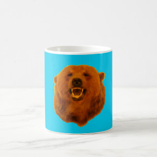 Geel Beer - 0n blauw Koffiemok