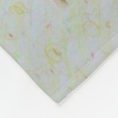 Geel bewustzijn Ribbon Angel Bone Cancer Blanket Fleece Deken (Hoek)