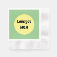 Geel Big Dot Paper Onderzetter