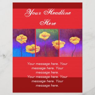 Geel blaasdeerverf - Meervoudig Flyer