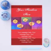 Geel blaasdeerverf - Meervoudig Flyer (Enkel)