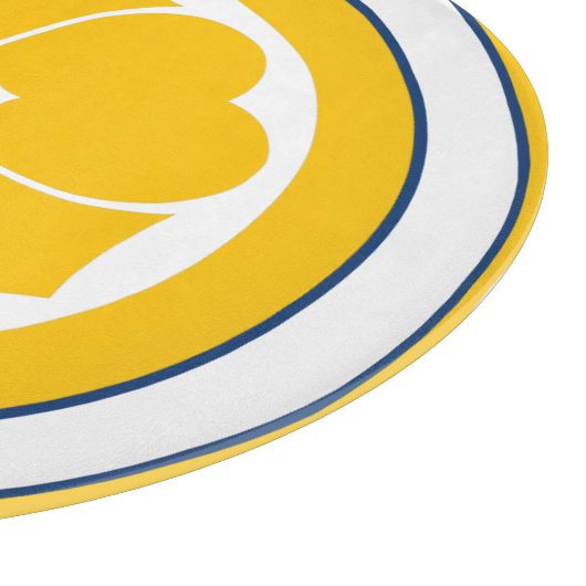  Geel Blauw Sakai Japan Mon Oriental Crest Snijplank (Hoek)