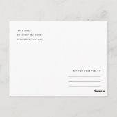 GEEL BLAUWE BLAUWE BLAUWE BLAUWE BESPAAR ONZE DATU BRIEFKAART (Achterkant)