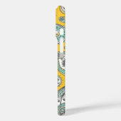 Geel Bohemian Paisley Custom Monogram Case-Mate iPhone Case (Achterkant / Links)