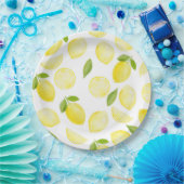 Geel Bord van het Patroon van de Lemon (Feest)