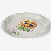 Geel Bord voor bloempapier (Gekanteld)