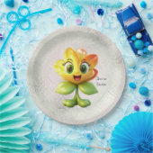 Geel Bord voor bloempapier (Feest)