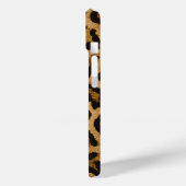 Geel Bruin Zwart Leopard Dierenprint Case-Mate iPhone Case (Achterkant / Links)