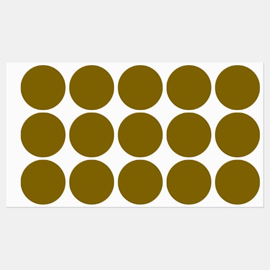 Geel Bruine Effen Kleur Labels (Vel)