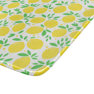 Geel citroen snijplank