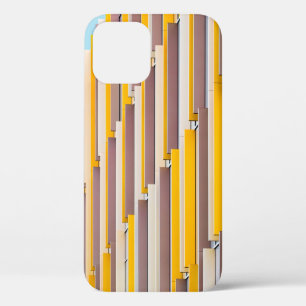 GEEL CONCRETE BOUW TIJDENS DAGEN iPhone 12 HOESJE