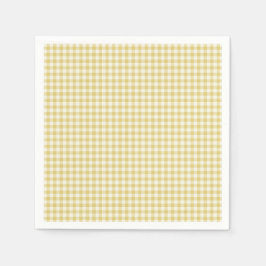  geel controllerpatroonpapier servet