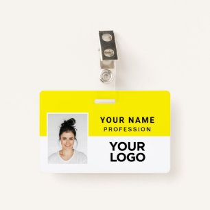 Geel Corporate Employee Photo Name Tag Badge