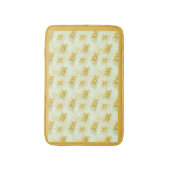  geel Daffodil Floral Badmat (Voorkant Verticaal)