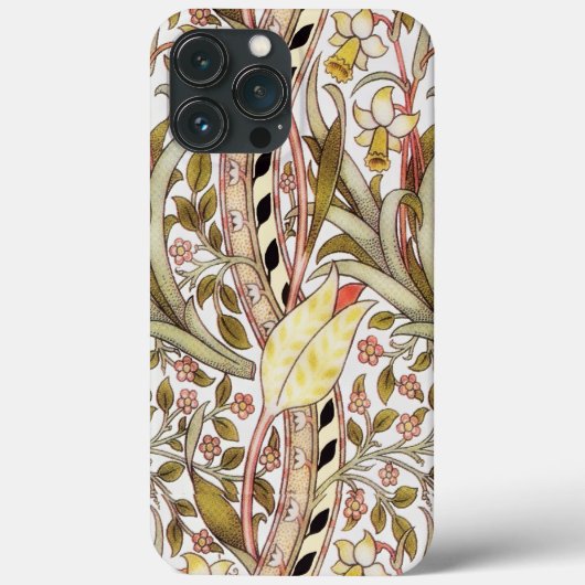 geel Daffodil Floral Pattern Case-Mate iPhone Case (Achterkant)