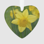 Geel Daffodil Ornament (voorkant)