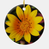 Geel Daisy Ornament (Achterkant)