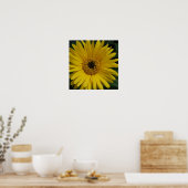 Geel Daisy Poster (Keuken)