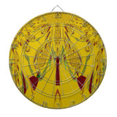 Geel Dartbord (Voorkant)