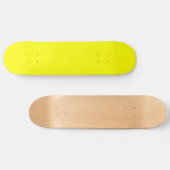 Geel dek skateboard (Horizontaal)