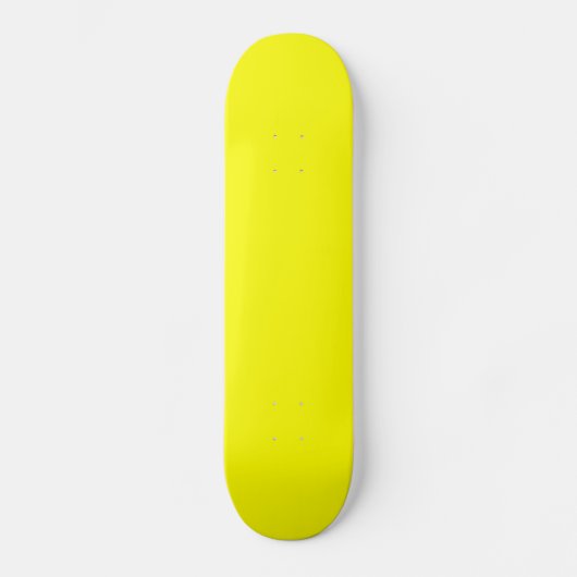 Geel dek skateboard (Voorkant)