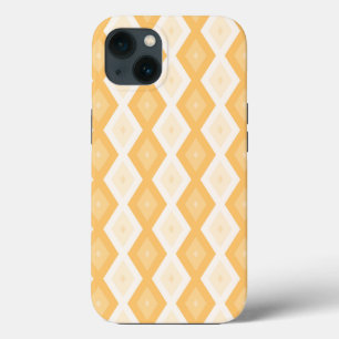 Geel diamant patroon Case-Mate iPhone hoesje