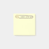 Geel diaperder Baby shower Genderneutraal Post-it® Notes (Voorkant)