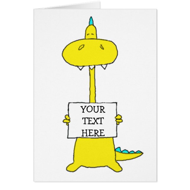 geel dino 2 (Voorkant)