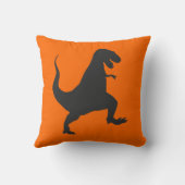 geel dinosauruskussen kussen (Achterkant)