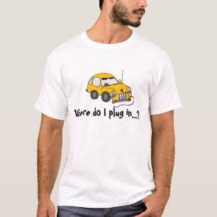 Geel elektrisch autootje... T-shirt