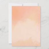 Geel en Blauw Rozen Verjaardagsuitnodiging Kaart (Achterkant)