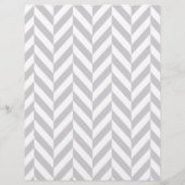 Geel en grijs Baby shower Flyer (Achterkant)