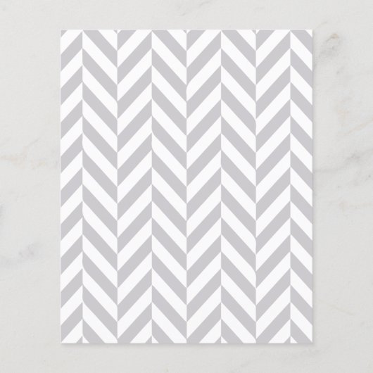 Geel en grijs Baby shower met olifant - Bingo Flyer (Achterkant)