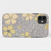  geel en grijs huwelijk Case-Mate iPhone case (Achterkant (horizontaal))