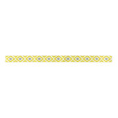 Geel en grijs Ikat Pattern Lint (Voorkant)