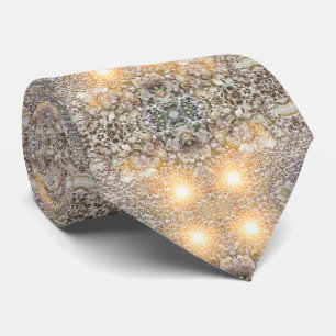 Geel en grijs zonnig stropdas, subtiele mode stropdas