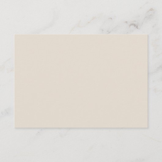 Geel en groen Baby Vogelnest Insert Informatiekaartje (Achterkant)