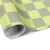 Geel en groen controlebord cadeaupapier (Rol Hoek)