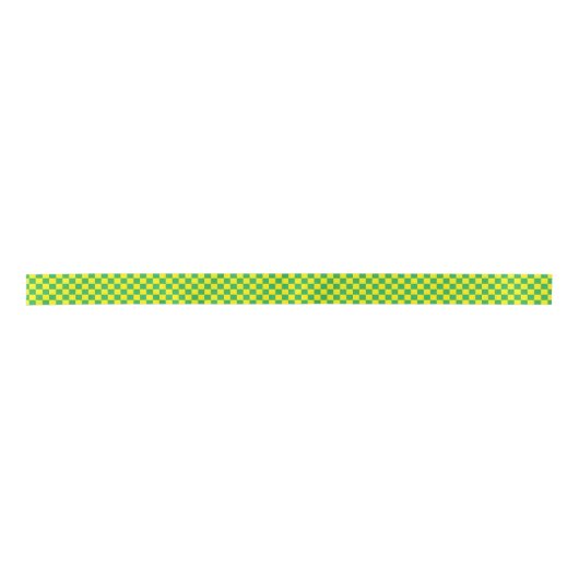 Geel en groen gecontroleerd lint (Voorkant)
