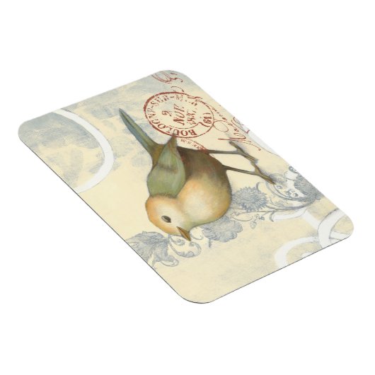 Geel en groen op achtergrond magneet (Rechterzijde)