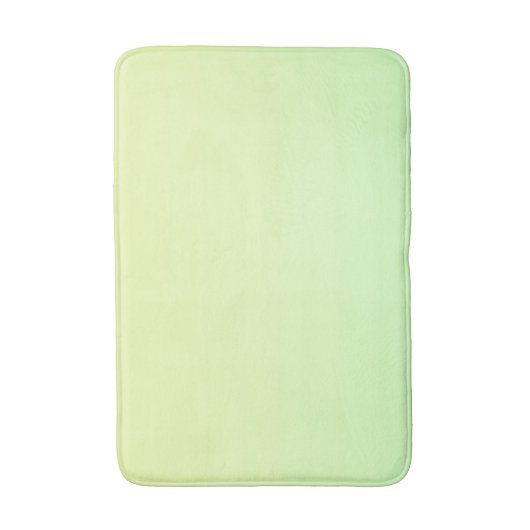 Geel en groen verloop badmat (Voorkant Verticaal)