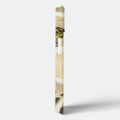 Geel en groen vogel op achtergrond Case-Mate iPhone case (Achterkant / Rechts)