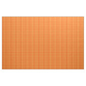 Geel en Oranje Check Gingham Pattern Stof (Yard (91,4 cm))