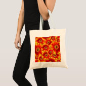 Geel en Oranje Gerbera Daisies Tote Bag (Voorkant (product))