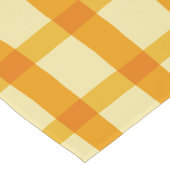 Geel en Oranje Lange Tafelloper (Hoek)